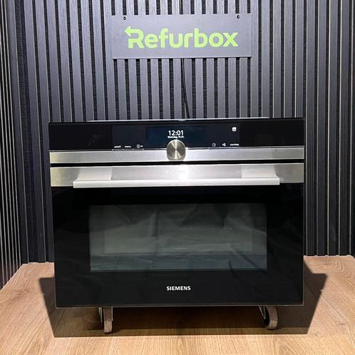 Siemens IQ700 inbouw combi stoomoven, Witgoed en Apparatuur, Ovens, Refurbished, Inbouw, Oven met grill, 45 tot 60 cm, Hete lucht