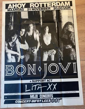 concertposter BON JOVI - New Yersey tour beschikbaar voor biedingen