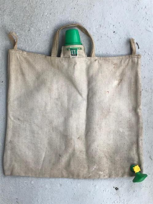 vintage linnen ' douche ' zak, Caravans en Kamperen, Kampeeraccessoires, Gebruikt, Ophalen of Verzenden