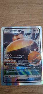 Snorlax Gx, Ophalen of Verzenden, Zo goed als nieuw, Losse kaart, Foil