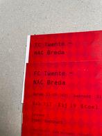 FC Twente - NAC Breda kaartjes 2x, Twee personen