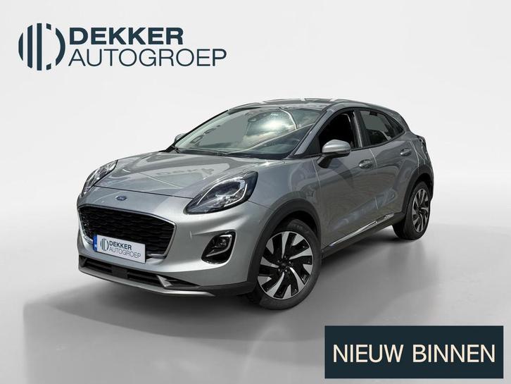Ford Puma 1.0 EcoBoost Hybrid Titanium, Auto's, Ford, Bedrijf, Te koop, Puma, ABS, Achteruitrijcamera, Airbags, Airconditioning