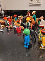 Vintage Playmobil Cowboys en Indianen met Kano, Kinderen en Baby's, Speelgoed | Playmobil, Ophalen of Verzenden, Gebruikt, Los playmobil