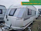 HOBBY 495 UL silverline MOVER + VOORTENT + ENKELE BEDDEN, Caravans en Kamperen, Caravans, Mover, Rondzit, Hobby, 7 tot 8 meter