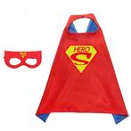 2 x Superman cape +masker + Spiderman hanger, Ophalen of Verzenden, Nieuw, 110 t/m 116, Jongen of Meisje