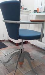 Design Kappersstoel, Ophalen of Verzenden, Gebruikt, Blauw, Bureaustoel
