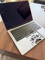 Macbook Pro 14" 2021 Topcase - accu toetsenbord luidsprekers, Ophalen, Qwerty, Gebruikt, APPLE