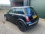Mini 1.6 16V Cooper 2002 Zwart, Auto's, Mini, Voorwielaandrijving, 1025 kg, 4 cilinders, 4 stoelen