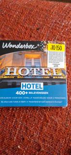 Wonderbox hotelbon voucher twv 50, Tickets en Kaartjes, Hotelbonnen, Twee personen, 1 overnachting
