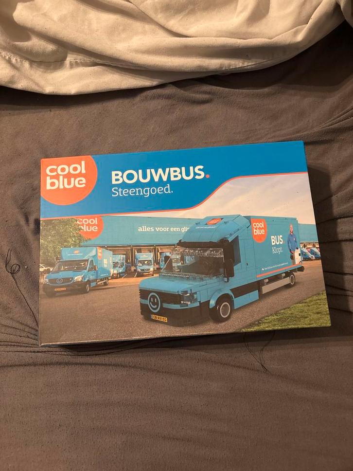 Lego Coolblue Bouwbus - Compleet!, Kinderen en Baby's, Speelgoed | Duplo en Lego, Zo goed als nieuw, Lego, Complete set, Ophalen of Verzenden