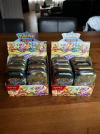 Pokemon Prismatic Evolutions sealed mini tin display, Ophalen of Verzenden, Nieuw, Boosterbox, Foil