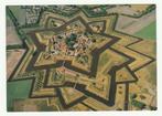 Bourtange (nabij Vlagtwedde) - luchtopname vesting, Verzamelen, Ansichtkaarten | Nederland, Verzenden, Gelopen, Groningen
