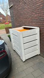 Mooie steigerhout ombouw container, 100 tot 150 cm, 100 tot 150 cm, Gebruikt, Ophalen of Verzenden