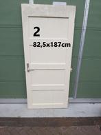 Binnendeuren deuren deur paneeldeur kozijn Glas in Lood, Doe-het-zelf en Verbouw, Deuren en Horren, Ophalen, Gebruikt, Glas, Binnendeur