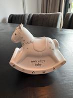 Baby spaarpot paardje eerste spaarpot met glitter steentjes, Ophalen of Verzenden, Zo goed als nieuw, Steen, Aardewerk of Keramiek