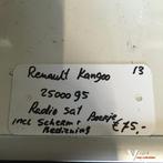 Renault Kangoo 1.5 dci ( Achterklep ) 2013 2500095  Radio Sa, Auto diversen, Ophalen of Verzenden