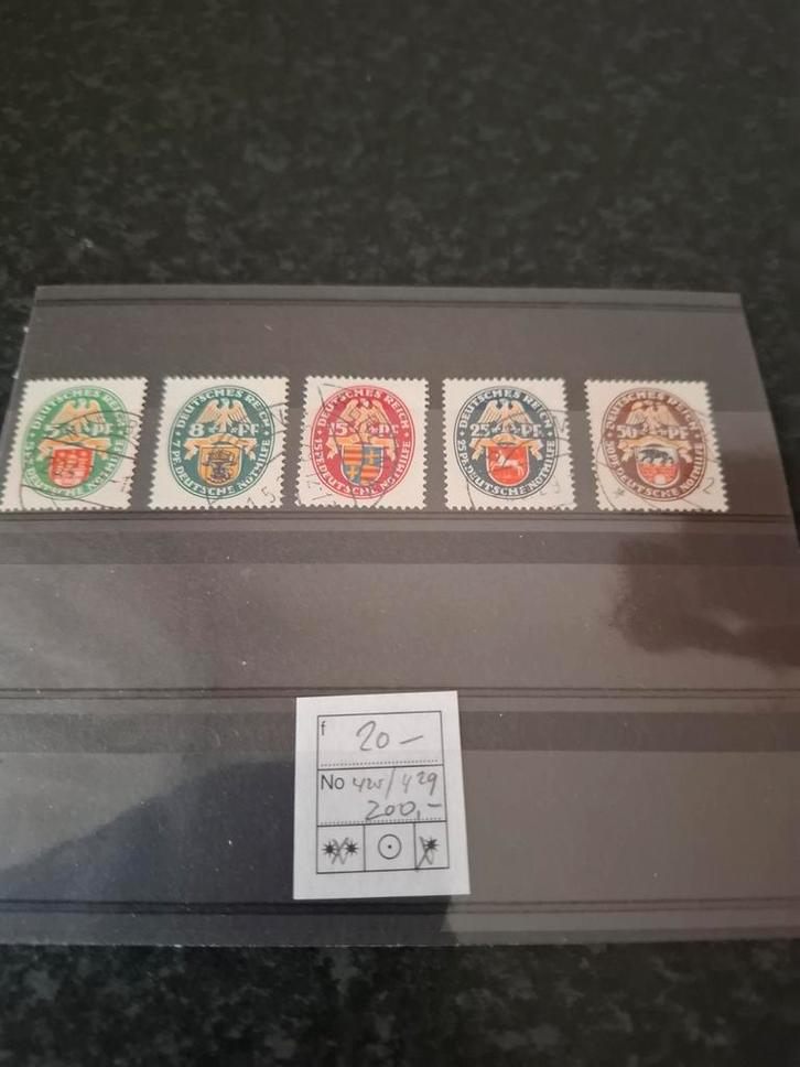 Nr 116 kaveltje duitse reich gestempeld, Postzegels en Munten, Postzegels | Europa | Duitsland, Duitse Keizerrijk, Ophalen of Verzenden