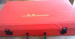 VINTAGE rode Ministeck koffer met ministeck, Hobby en Vrije tijd, Ministeck, Ophalen of Verzenden, Gebruikt, Box-set