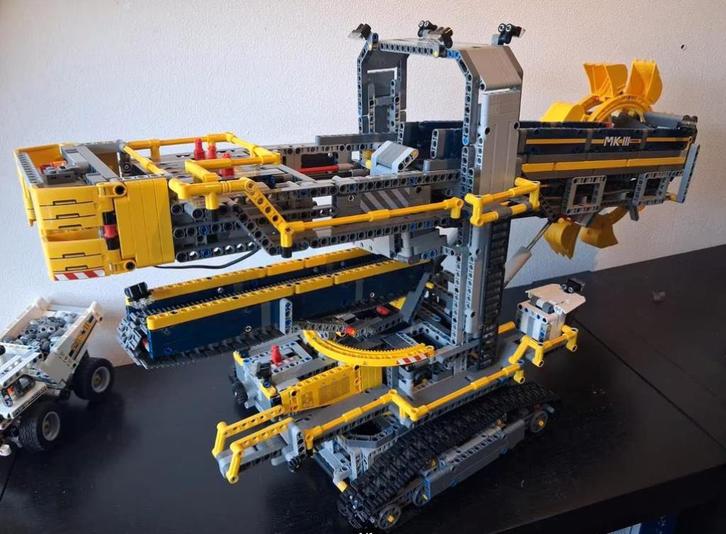 Lego Technic BucketWheel excavator 42055, Kinderen en Baby's, Speelgoed | Duplo en Lego, Gebruikt, Lego, Complete set, Ophalen of Verzenden