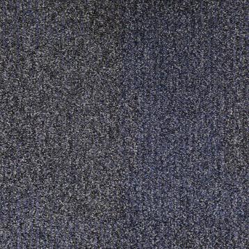 Tapijttegel Desso - Gebruikte tegel - Zwart/Blauw - 50x50cm beschikbaar voor biedingen