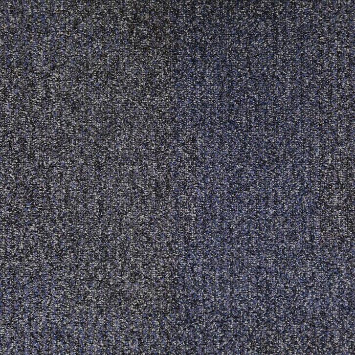 Tapijttegel Desso - Gebruikte tegel - Zwart/Blauw - 50x50cm, Huis en Inrichting, Stoffering | Tapijten en Kleden, Gebruikt, 50 tot 100 cm