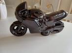 Vintage Zwart spaarpot motofiets model keramiek, Ophalen of Verzenden, Gebruikt, Motoren