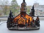 Kerk  met verlichting       84, Ophalen of Verzenden, Zo goed als nieuw