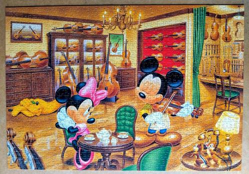Disney puzzel Tenyo, Hobby en Vrije tijd, Denksport en Puzzels, Zo goed als nieuw, Legpuzzel, 500 t/m 1500 stukjes, Ophalen of Verzenden