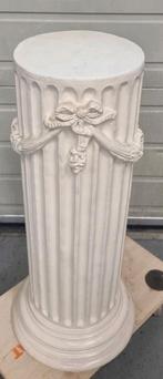 Massief, zware Romeinse zuil 70cm, Ophalen, Gebruikt