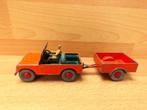 Dinky Toys # 340-341 (3) Land Rover met trailer, Ophalen of Verzenden, Gebruikt, Overige typen, Dinky Toys