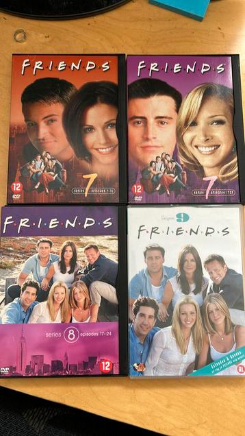 Diverse dvds van Friends seizoen 7, 8 en 9 beschikbaar voor biedingen