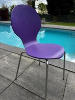 Paarse vlinder stoelen (10 stuks), Overige kleuren, Ophalen of Verzenden, Zo goed als nieuw, Metaal