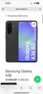 Samsung Galaxy A16 A26 A36 A56 geseald factuur + Garantie, Telecommunicatie, Samsung, Zwart, Nieuw, Ophalen of Verzenden