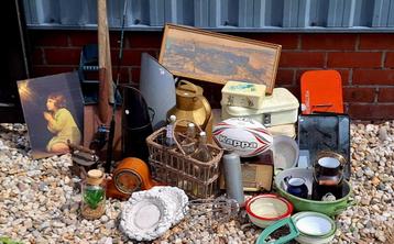 Klein partijtje brocante en curiosa voor weinig! beschikbaar voor biedingen
