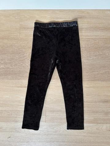 Z.g.a.n. Zwarte legging van fluweel, Kiabi, maat 98 / 104 beschikbaar voor biedingen