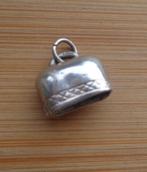 zilveren vintage bedel koebel [416], Verzenden, Zo goed als nieuw, Zilver, Overige merken