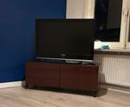 Tv meubel BESTA van IKEA met glasplaat, Huis en Inrichting, Kasten | Overige, Ophalen, Zo goed als nieuw