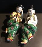 2 chinees porseleinen beeldjes man/ vrouw, Ophalen
