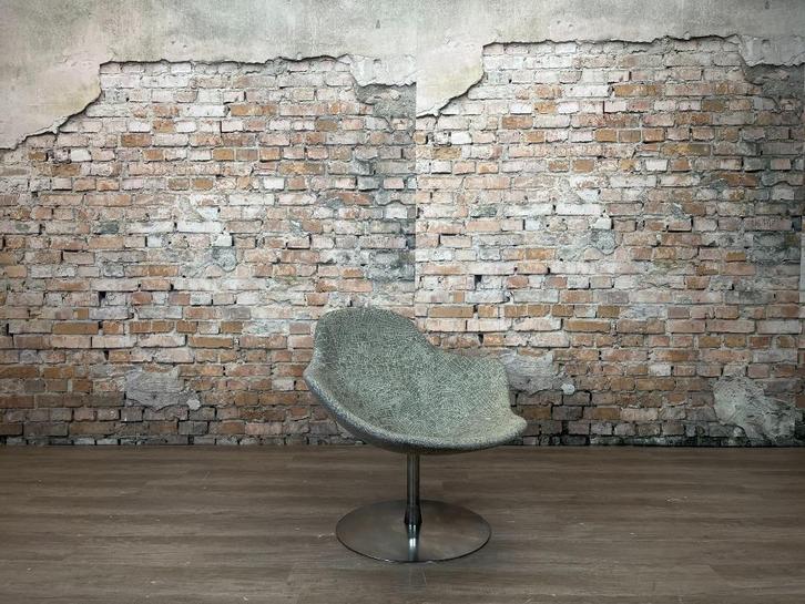 Offecct Palma Swivel bij TheReSales, Huis en Inrichting, Fauteuils, Zo goed als nieuw, Metaal, Stof, 75 tot 100 cm, 75 tot 100 cm