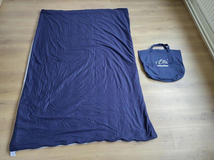 Ella verzwaringsdeken 150x210, Huis en Inrichting, Slaapkamer | Beddengoed, Zo goed als nieuw, Deken of Dekbed, Eenpersoons, Grijs