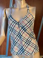 BURBERRY top maat L origineel zgan, Bruin, Maat 42/44 (L), Ophalen of Verzenden, Zo goed als nieuw