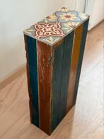Zuil hout met Portugeze tegels, Ophalen