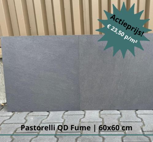Keramische tegel Pastorelli QD Fume 60x60 cm OP = OP, Doe-het-zelf en Verbouw, Tegels, Nieuw, Vloertegels, Keramiek, 60 cm of meer
