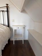 Nachtkastje - Wit Hout, Ophalen, Gebruikt, Minder dan 45 cm, Minder dan 55 cm