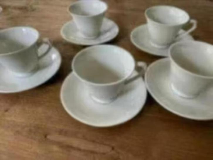 Mosa Maastricht kop en schotel (5 setjes), Huis en Inrichting, Keuken | Servies, Nieuw, Kop(pen) en/of Schotel(s), Overige stijlen