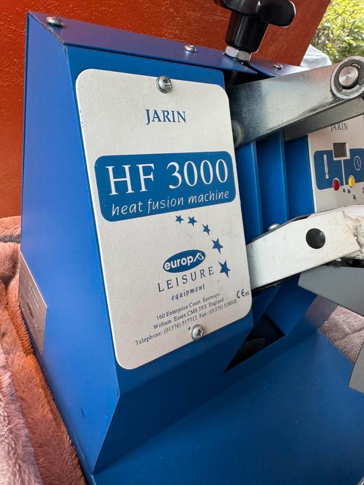 Professionele Transferpers – Jarin HF3000, Hobby en Vrije tijd, Kledingapplicaties en Hotfix, Zo goed als nieuw, Ophalen