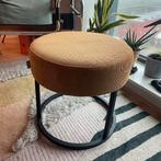 DOK2 Evan Poef Bruin Ribcord, Huis en Inrichting, Ophalen, Minder dan 50 cm, Rond, Minder dan 50 cm
