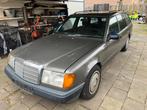 Mercedes w124 200TD 1987 station met veel opties, Zwart, Stationwagon, Particulier, Zilver of Grijs