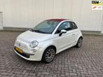 Fiat 500 C 1.2 Rock open dak airco 2010 NL auto, Auto's, Fiat, Euro 5, Gebruikt, 1242 cc, Cabriolet