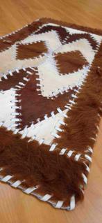 Kalfs huid kleedje patchwork 80/40, Gebruikt, 50 tot 100 cm, Wit, Etten-Leur